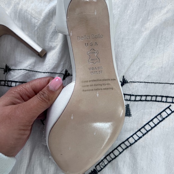 Bella belle Dorothy wedding bow pump shoes - Picture 5 of 9